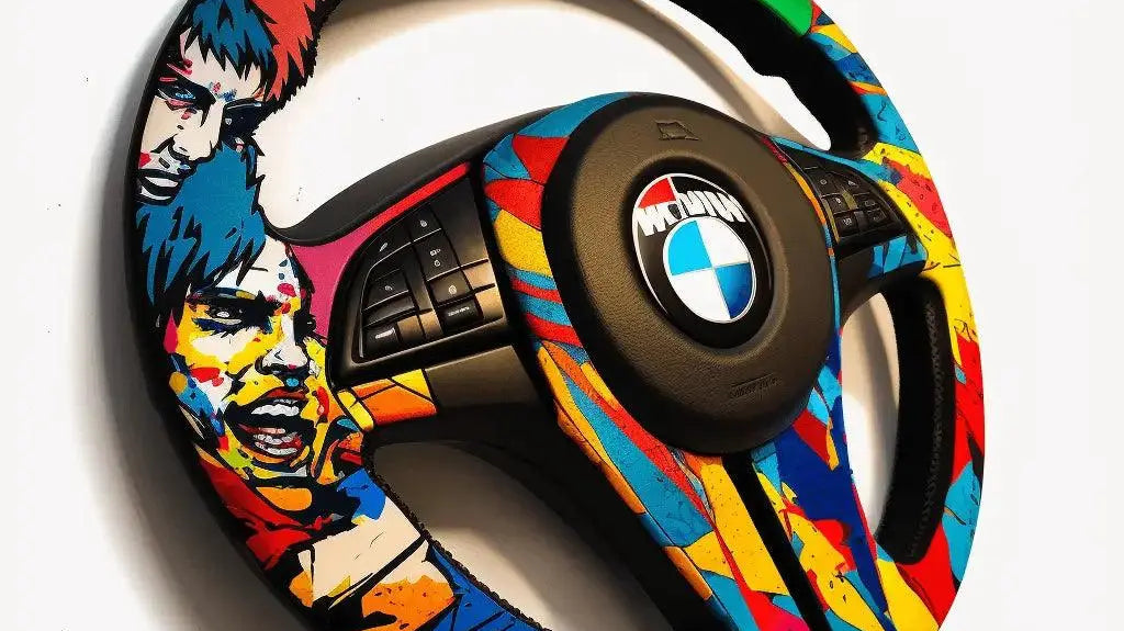 How to change BMW 1 or 3 Series E82 E88 E90 E91 E92 E93 Steering wheel cover M trim cover - AutoWin