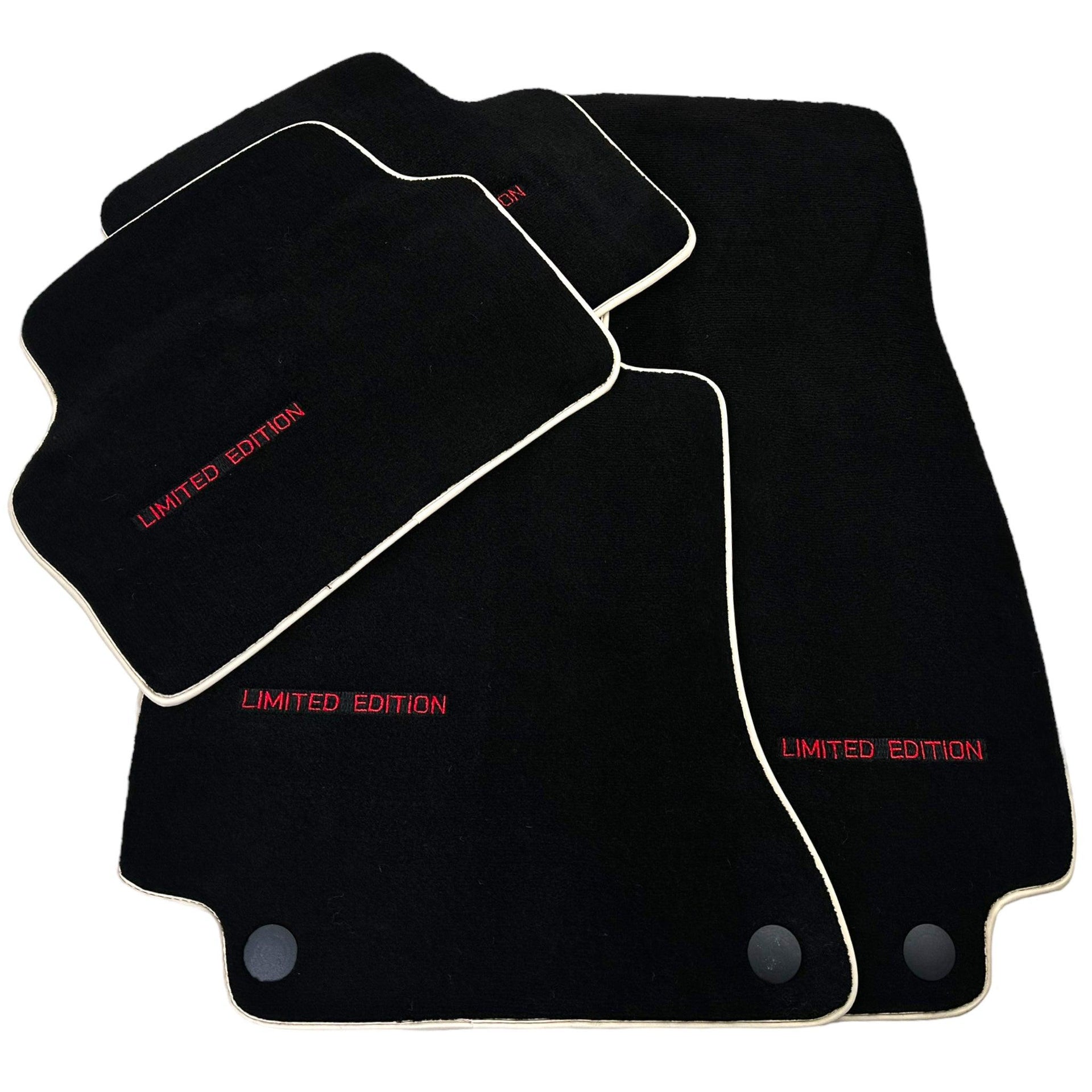 Black Floor Mats for Mercedes Benz E-Class S212 Estate Facelift (2013-2016) | Limited Edition - AutoWin