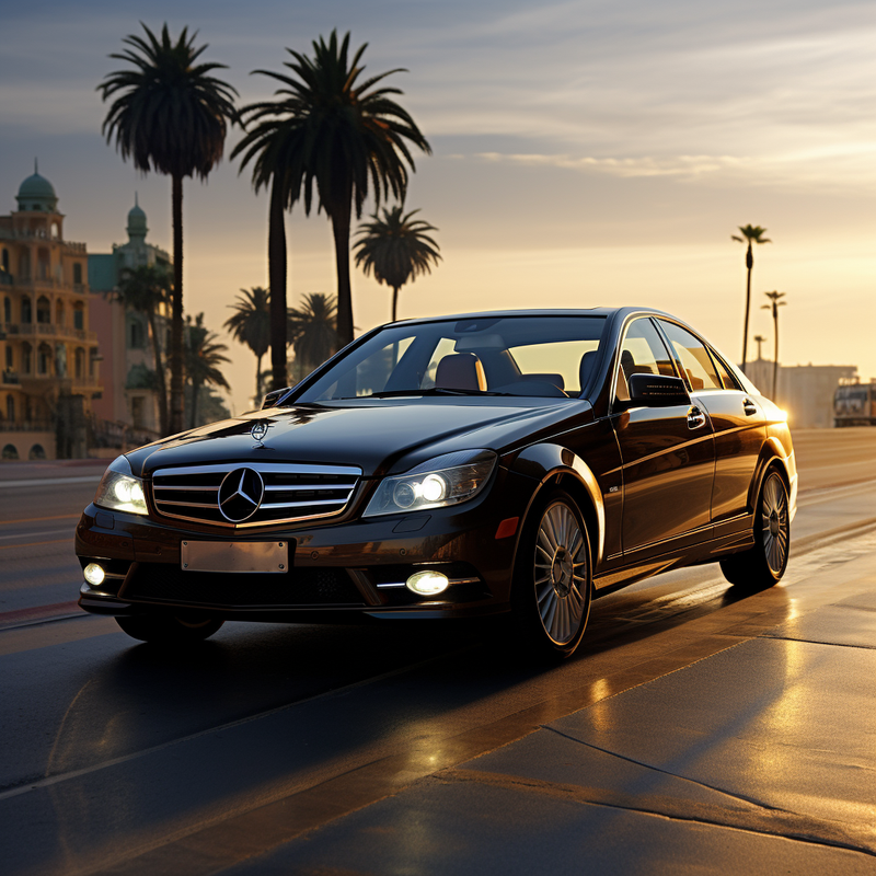 Podnieś poziom swojego Mercedesa-Benza Klasy C W204 Sedan (2007-2014) z dywanikami podłogowymi Premium firmy Autowin