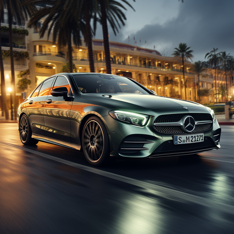 Podnieś poziom swojego Mercedesa-Benza Klasy C W206 Sedan Hybrid (2021-2023) z dywanikami podłogowymi Premium firmy Autowin