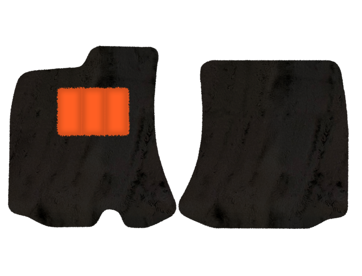 Sheepskin Floor Mats for Ferrari Roma (2021-2024) - Sheepskin Length, Various Color Options - AutoWin