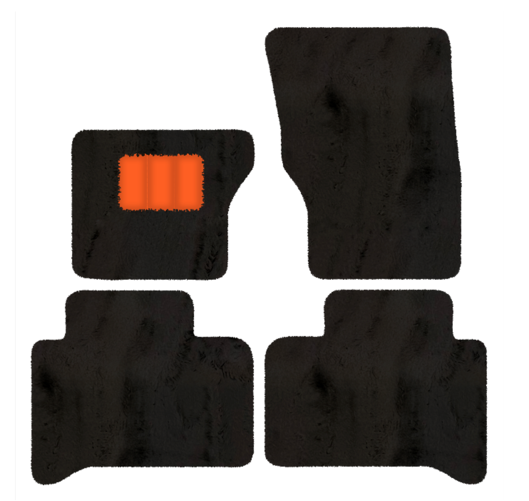 Luxury Sheepskin Floor Mats for Range Rover Velar (2017-2024)