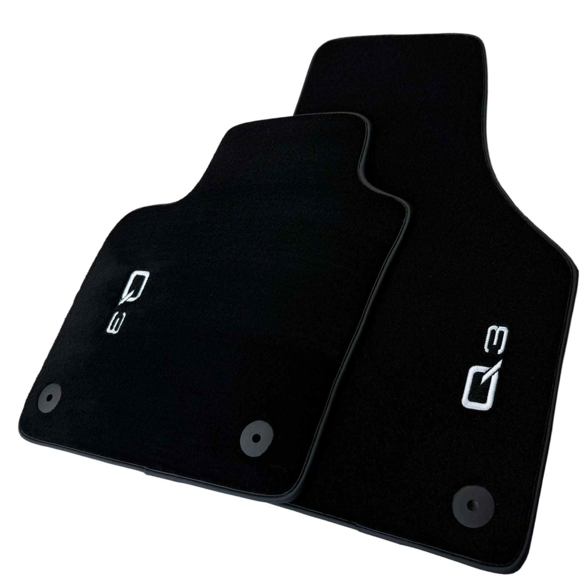 Black Floor Mats for Audi Q3 F3 (2018-2024) - AutoWin