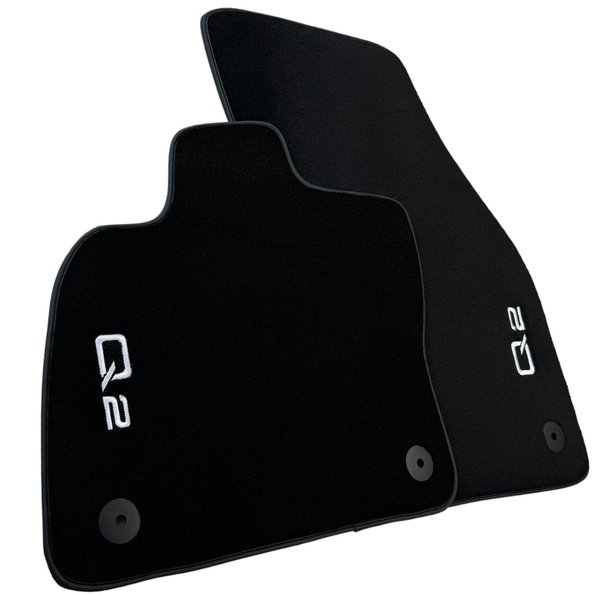 Black Floor Mats for Audi Q2 (2020-2024) - AutoWin