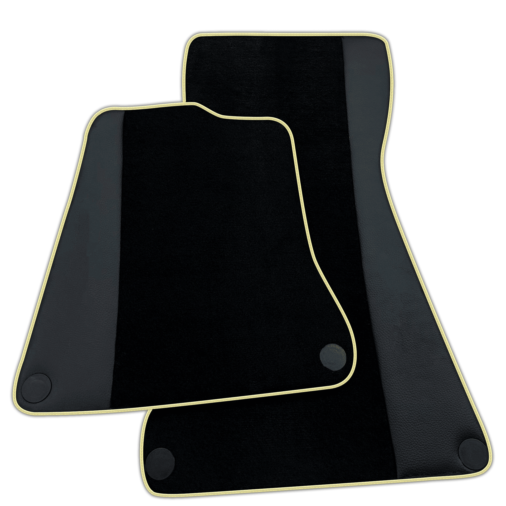 Black Floor Mats for McLaren MP4-12C (2011–2014) with Leather