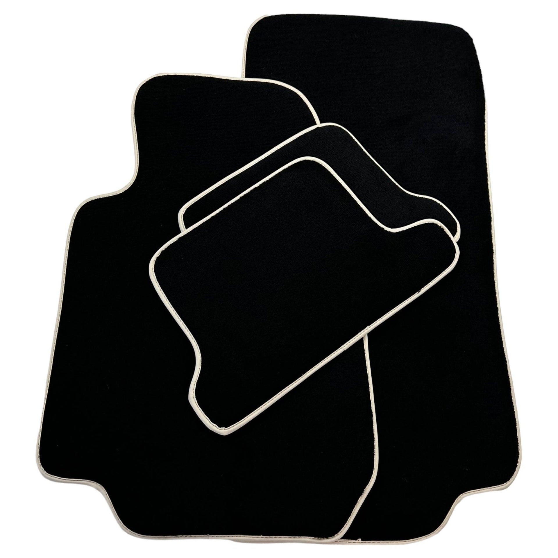 Black Floor Mats For BMW 8 Series E31 2-door Coupe (1989-1999) - AutoWin