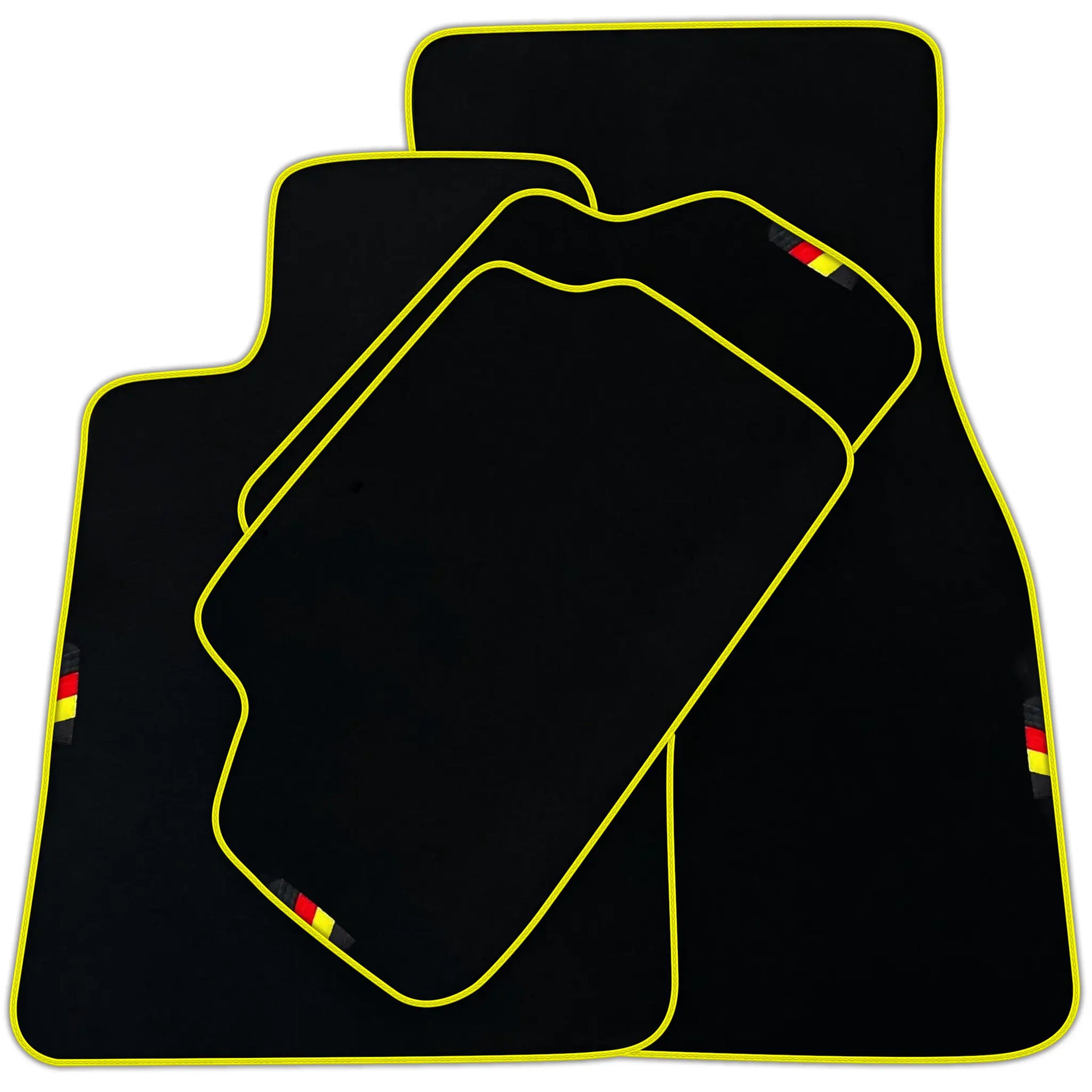 Black Floor Mats For BMW 8 Series G14 Germany Edition AutoWin Brand | Various Trim Colors