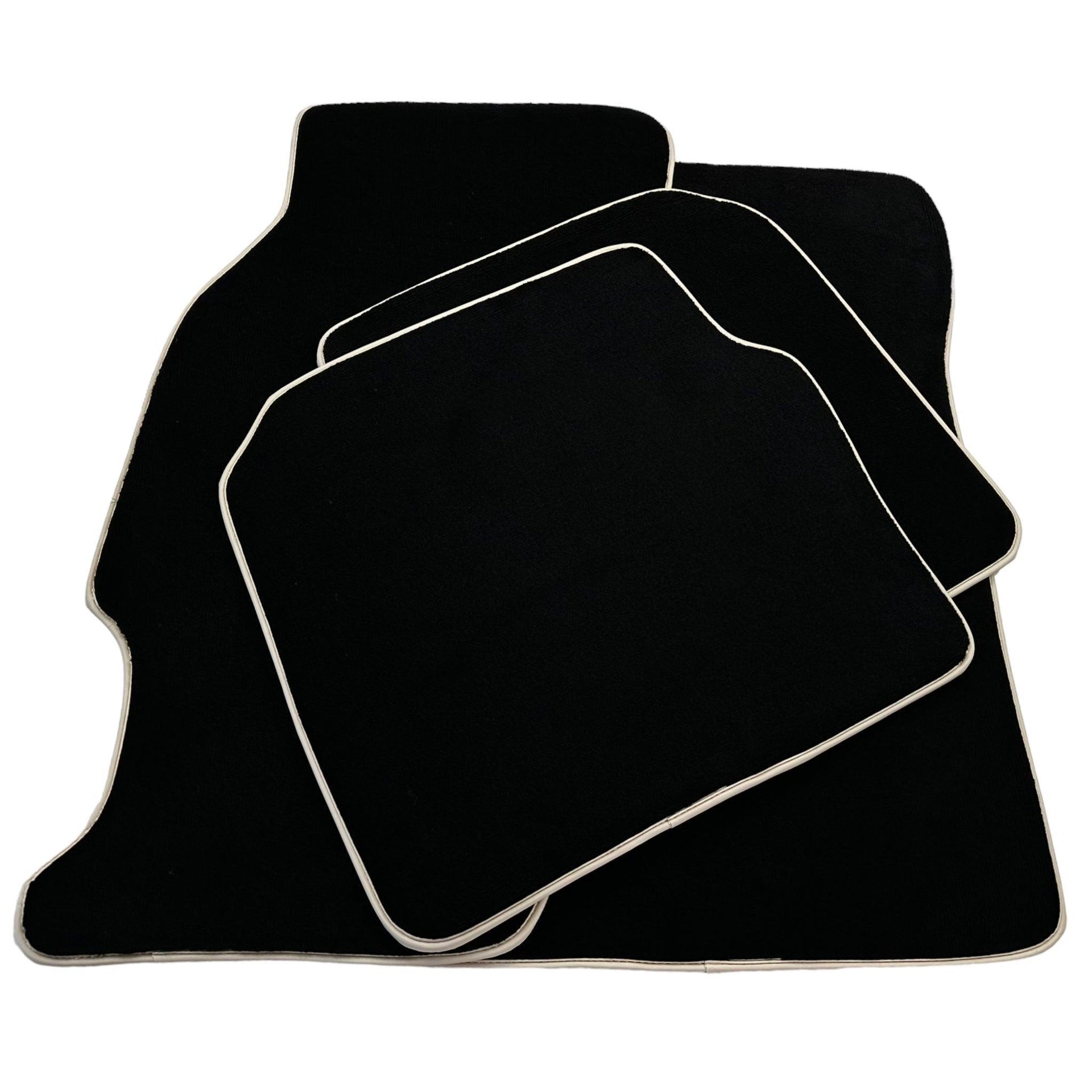 Black Floor Mats For Honda Accord (1990-1993) - AutoWin