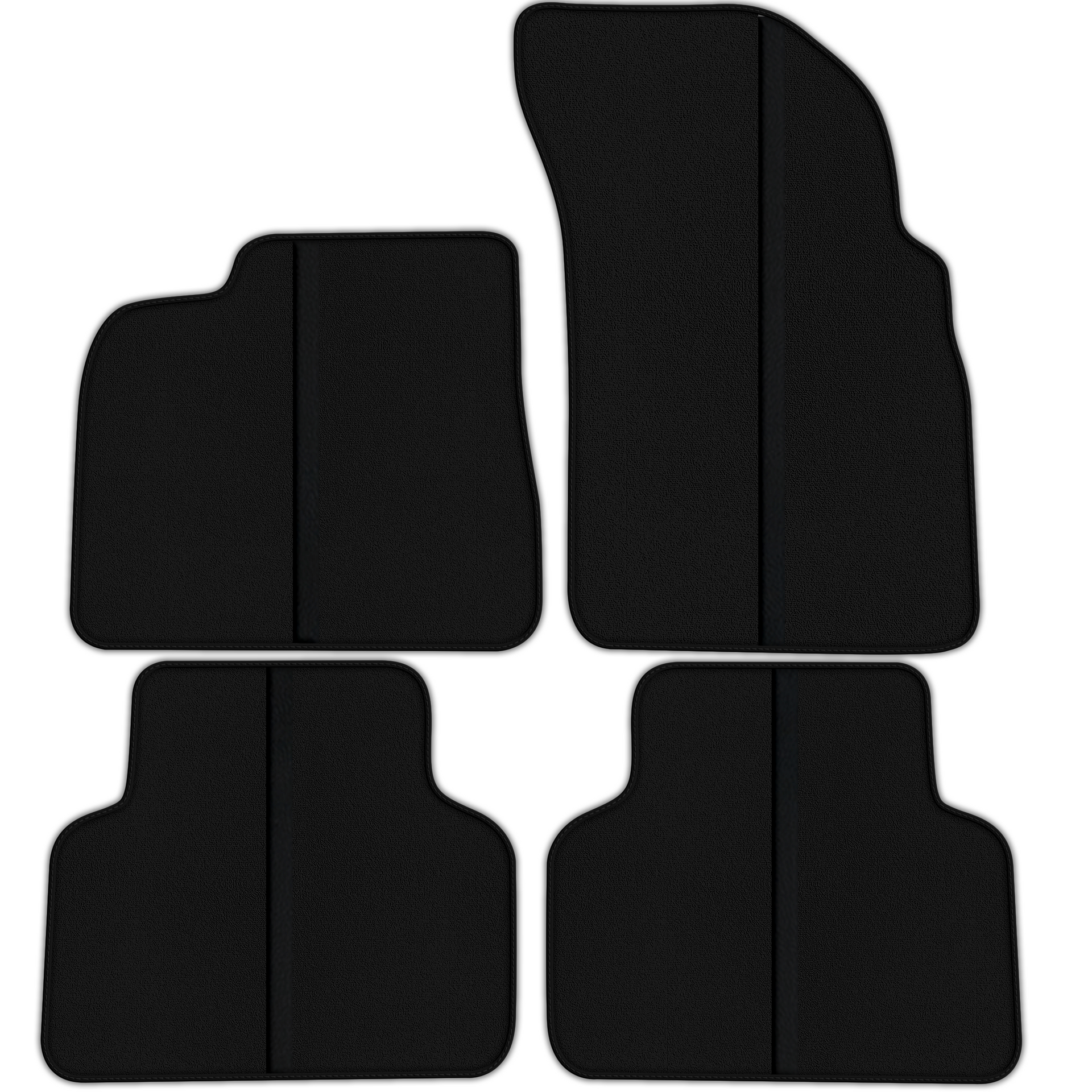 Luxury Black Floor Mats for Lamborghini Murcielago (2001-2010)
