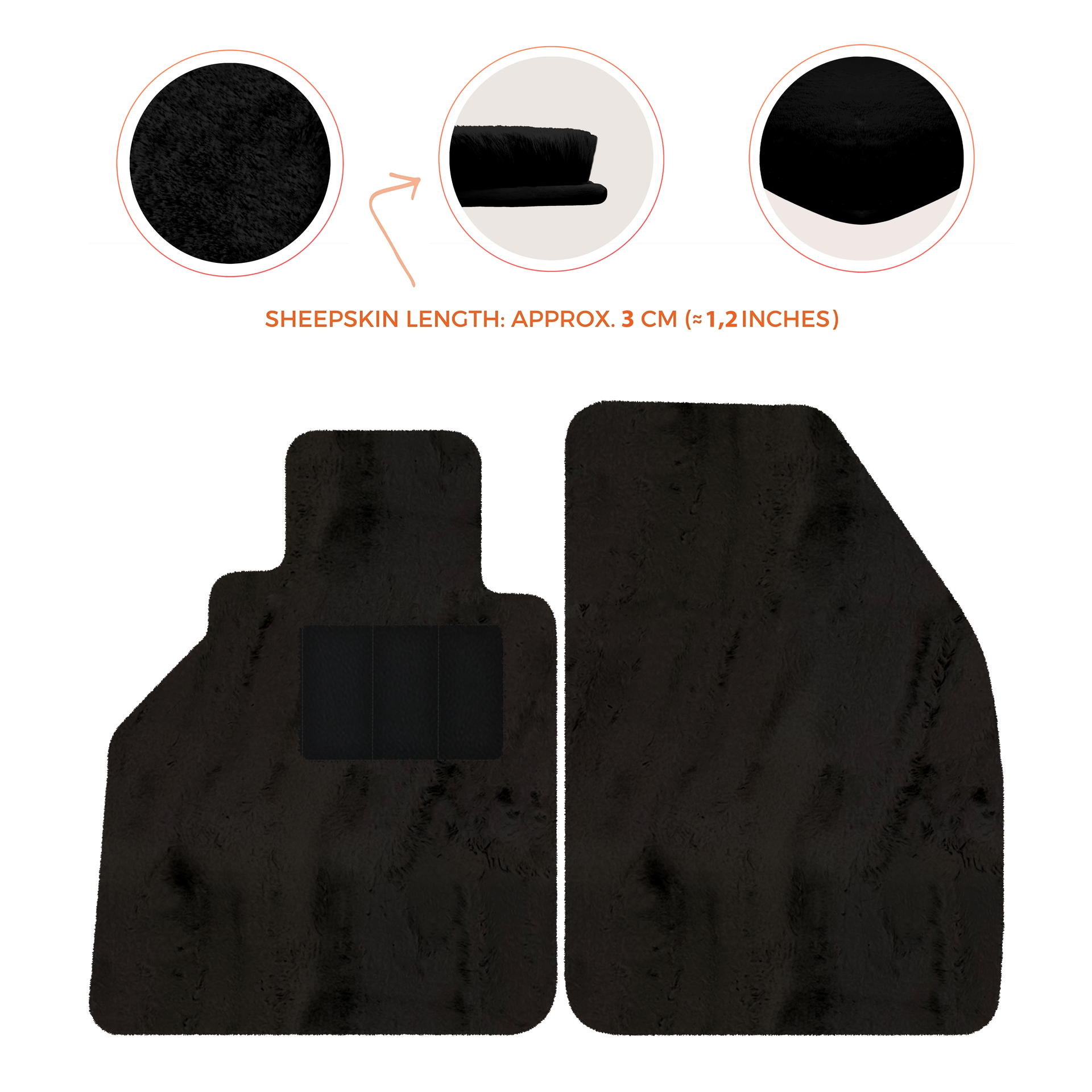 Dark Blue Floor Mats for Porsche 986 Boxster (1996-2004) - AutoWin