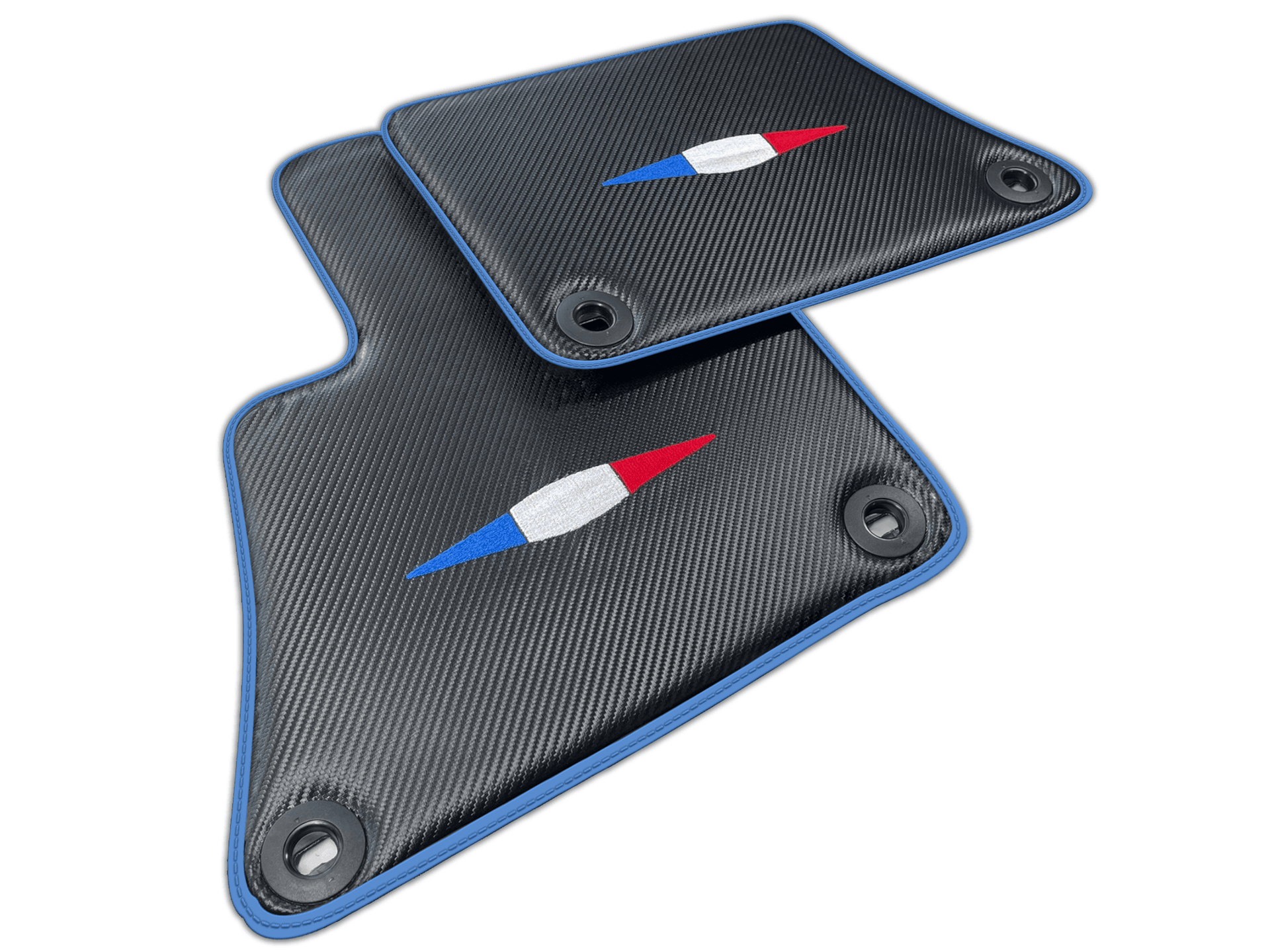Carbon Fiber Floor Mats for Bugatti Veyron | Various Trim Colors