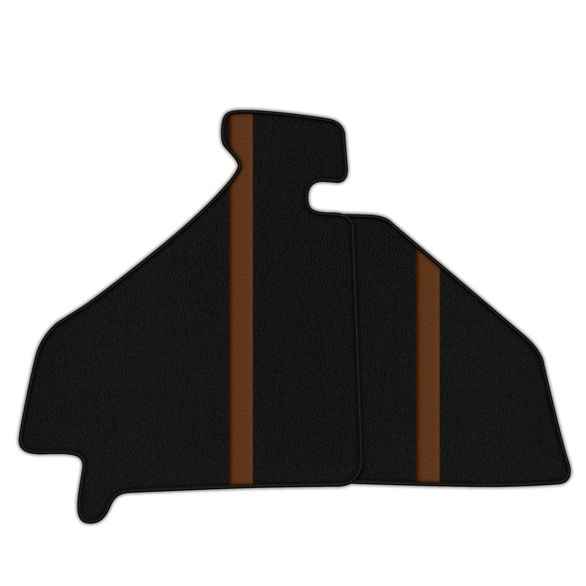 Luxury Black Floor Mats for Ferrari 550 Maranello (1996-2002)