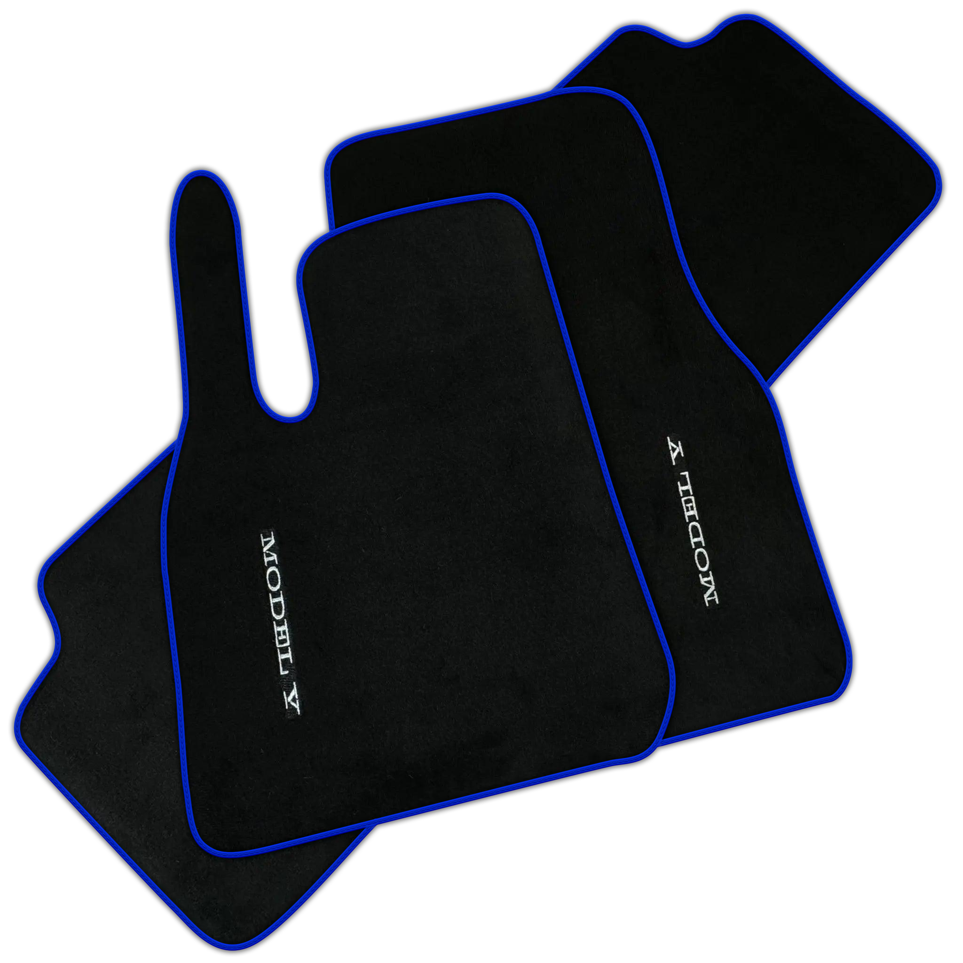 Black Floor Mats For Tesla Model Y (2020-2023)