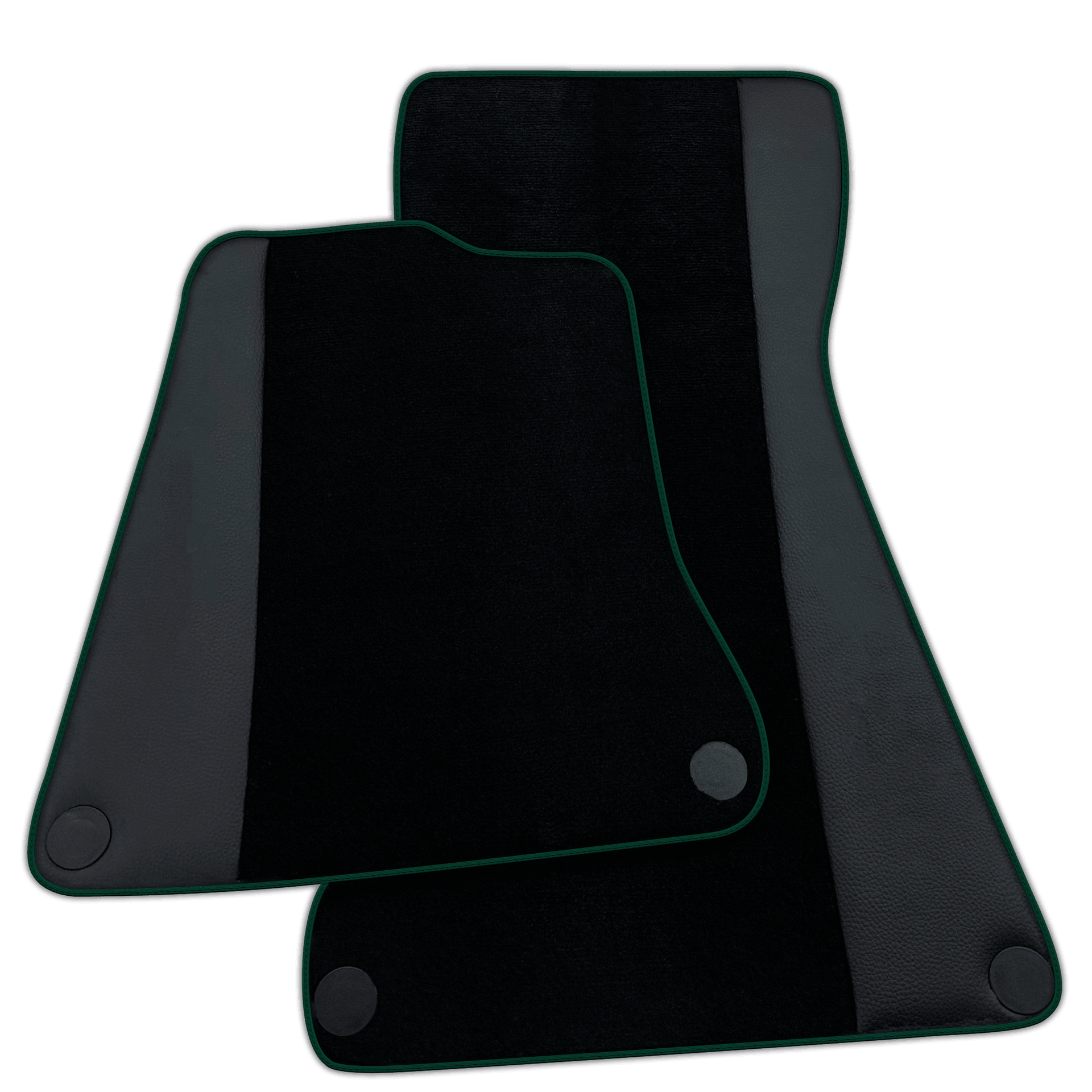 Black Floor Mats for McLaren MP4-12C (2011–2014) with Leather
