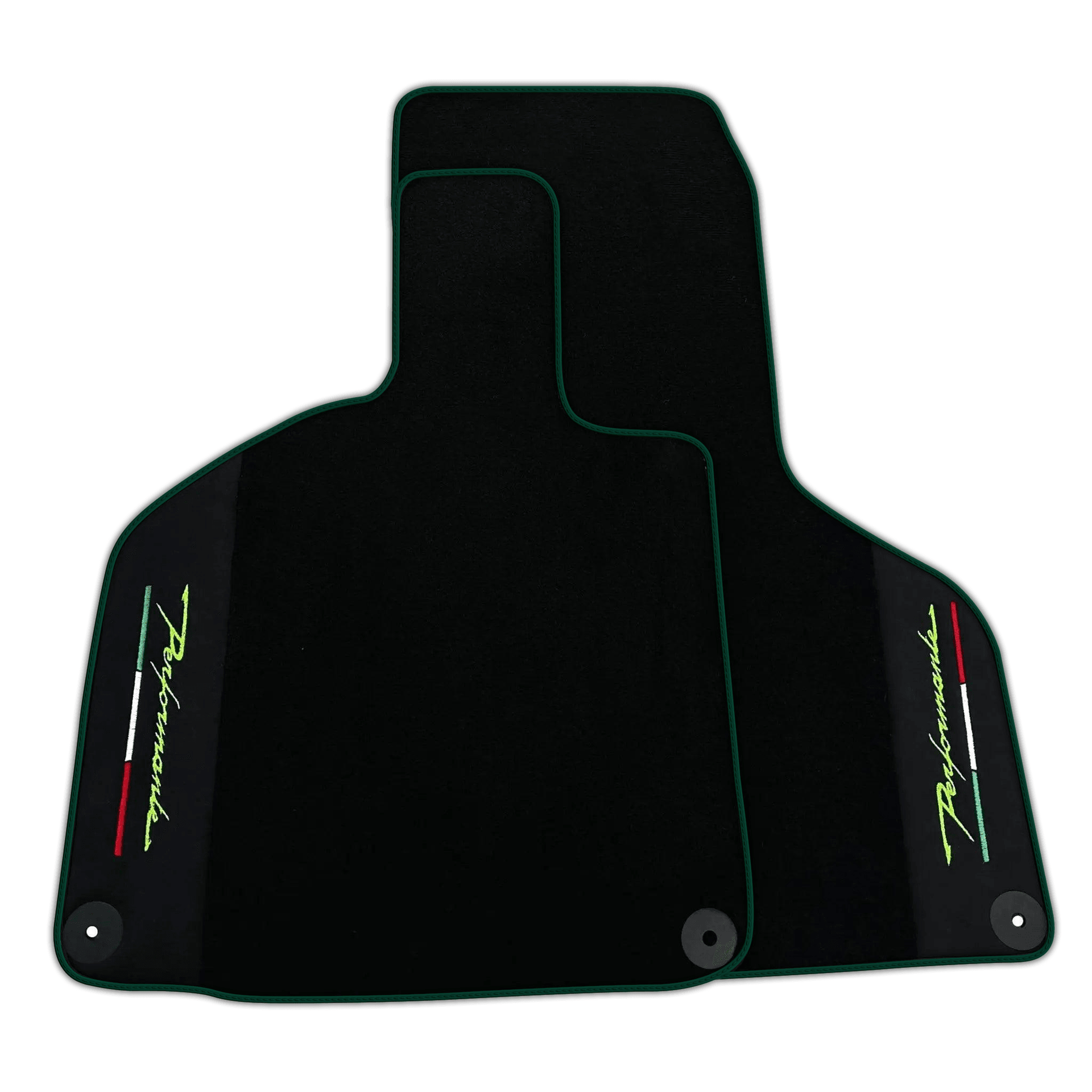 Floor Mats for Lamborghini Huracan Perfomante with Alcantara Leather | Various Trim Colors