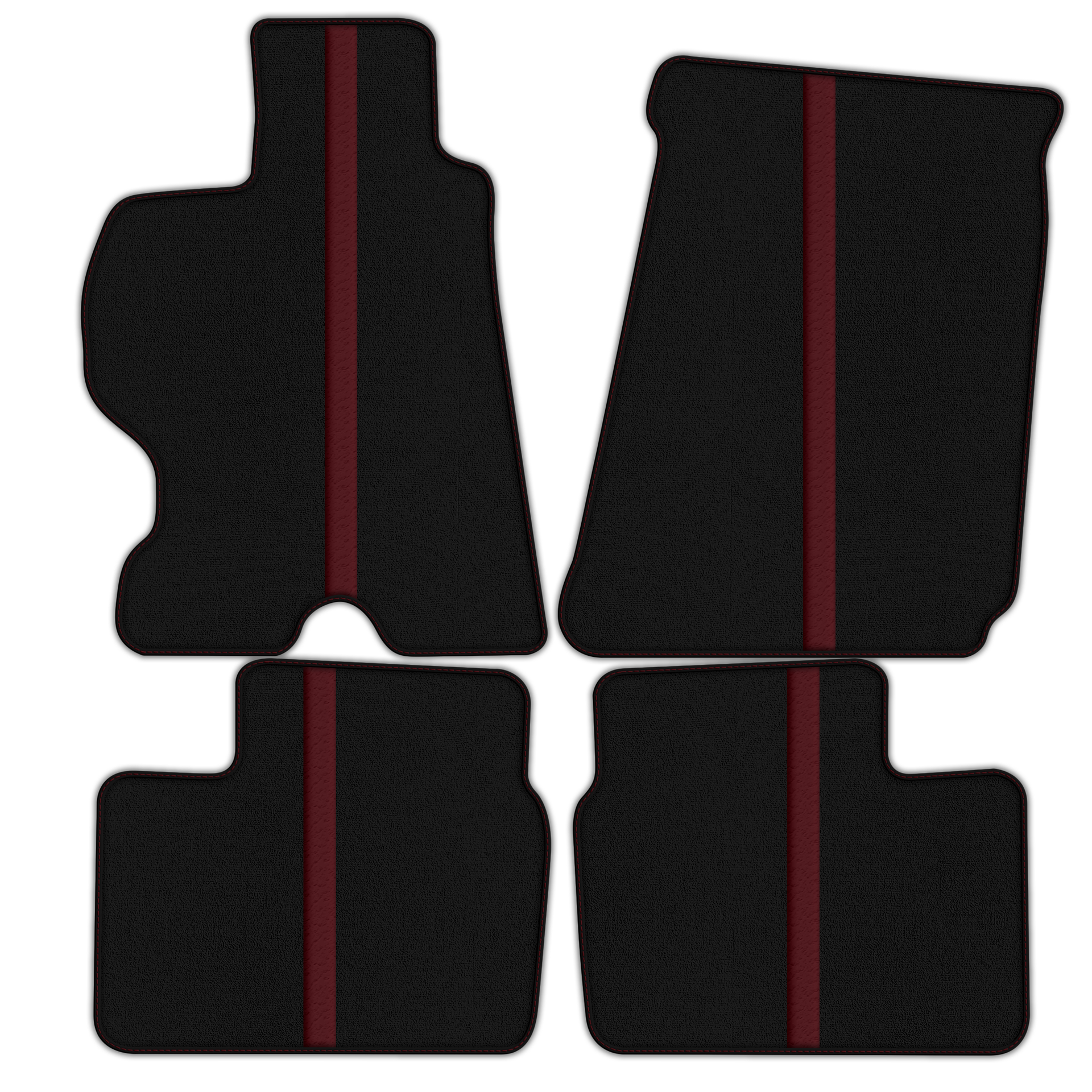 Premium Black Floor Mats for Ferrari F12 Berlinetta (2012-2022)