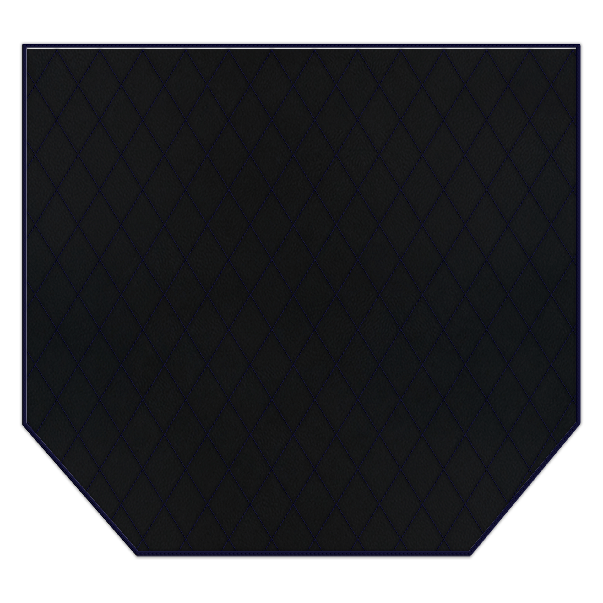 Black Floor Mats For Ferrari 360 Modena 1999-2005 With Red Alcantara Leather - AutoWin