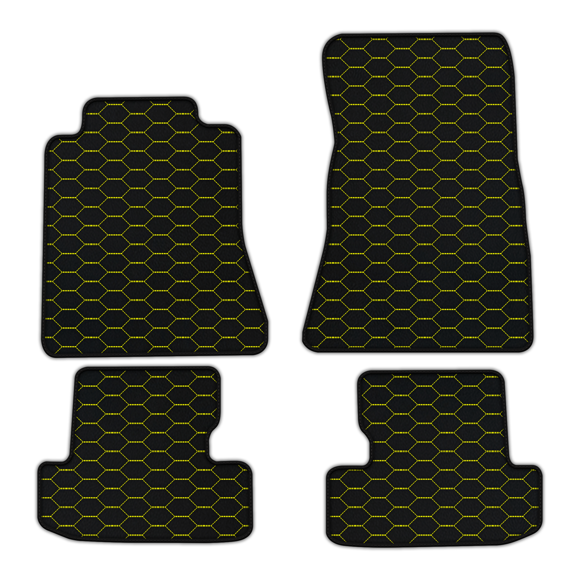 Premium Customizable Leather Floor Mats for Nissan GT-R (2009-2023)