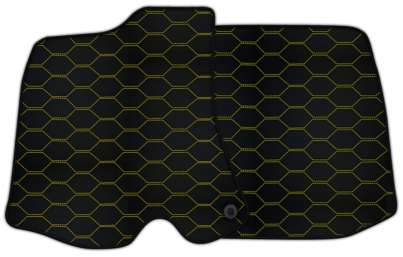 Customizable Leather Floor Mats with Divario Pattern for Ferrari Portofino (2018–2023)