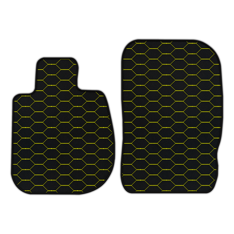 Customizable Leather Floor Mats with Divario Pattern for BMW Z4 Series E89 Convertible (2009-2016)