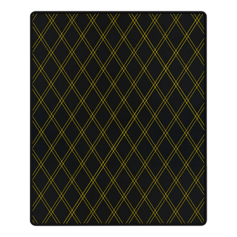 Customizable Leather Trunk Floor Mats with Double Diamond Pattern for Ferrari 296 GTB (2022-2025)