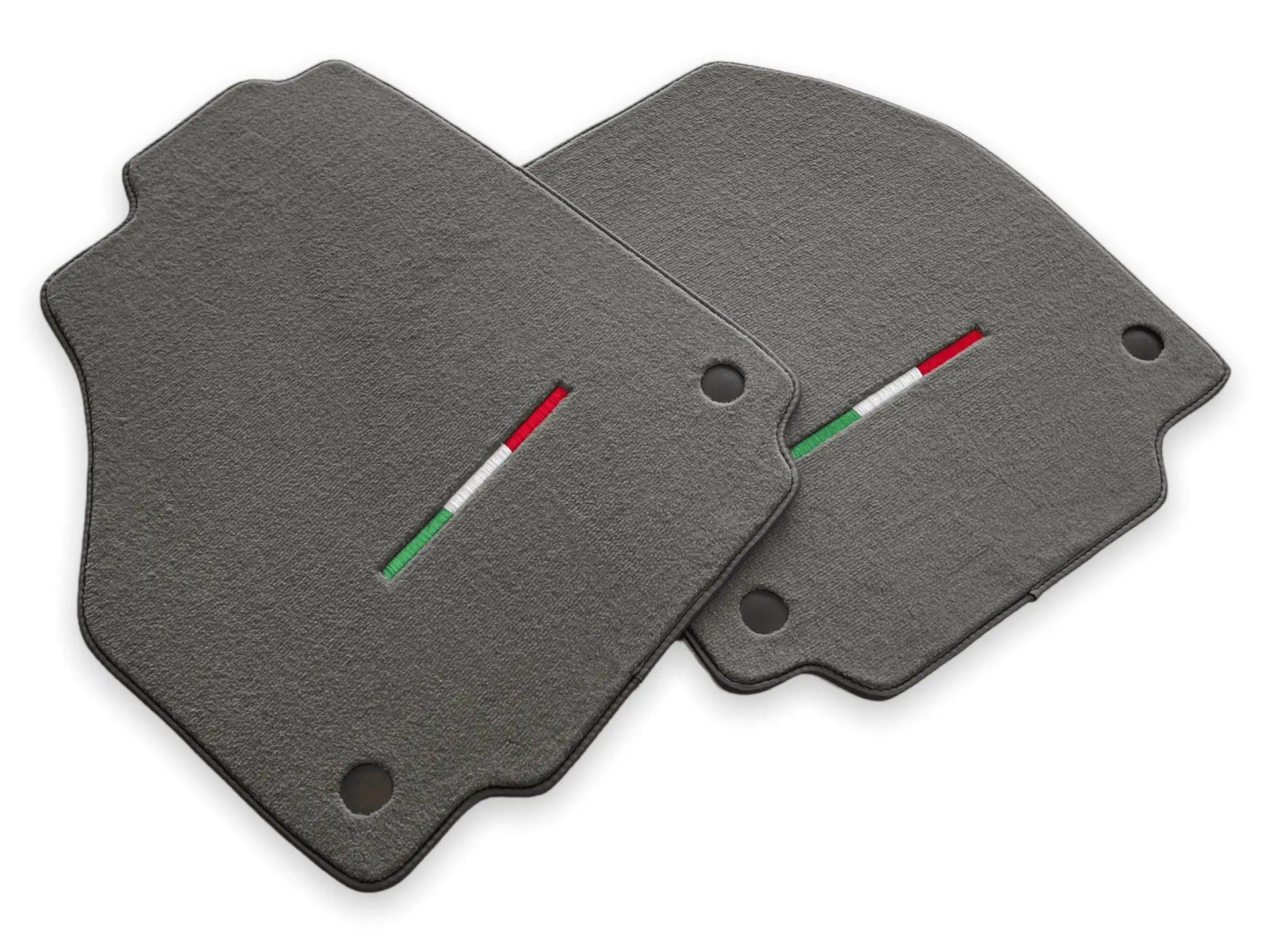 Floor Mats For Ferrari 458 Italia 2009-2015 Gray Autowin Brand Italian Edition - AutoWin