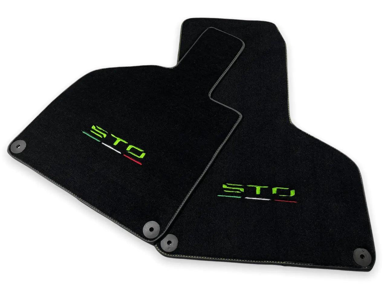 STO Logo Floor Mats for Lamborghini Huracan