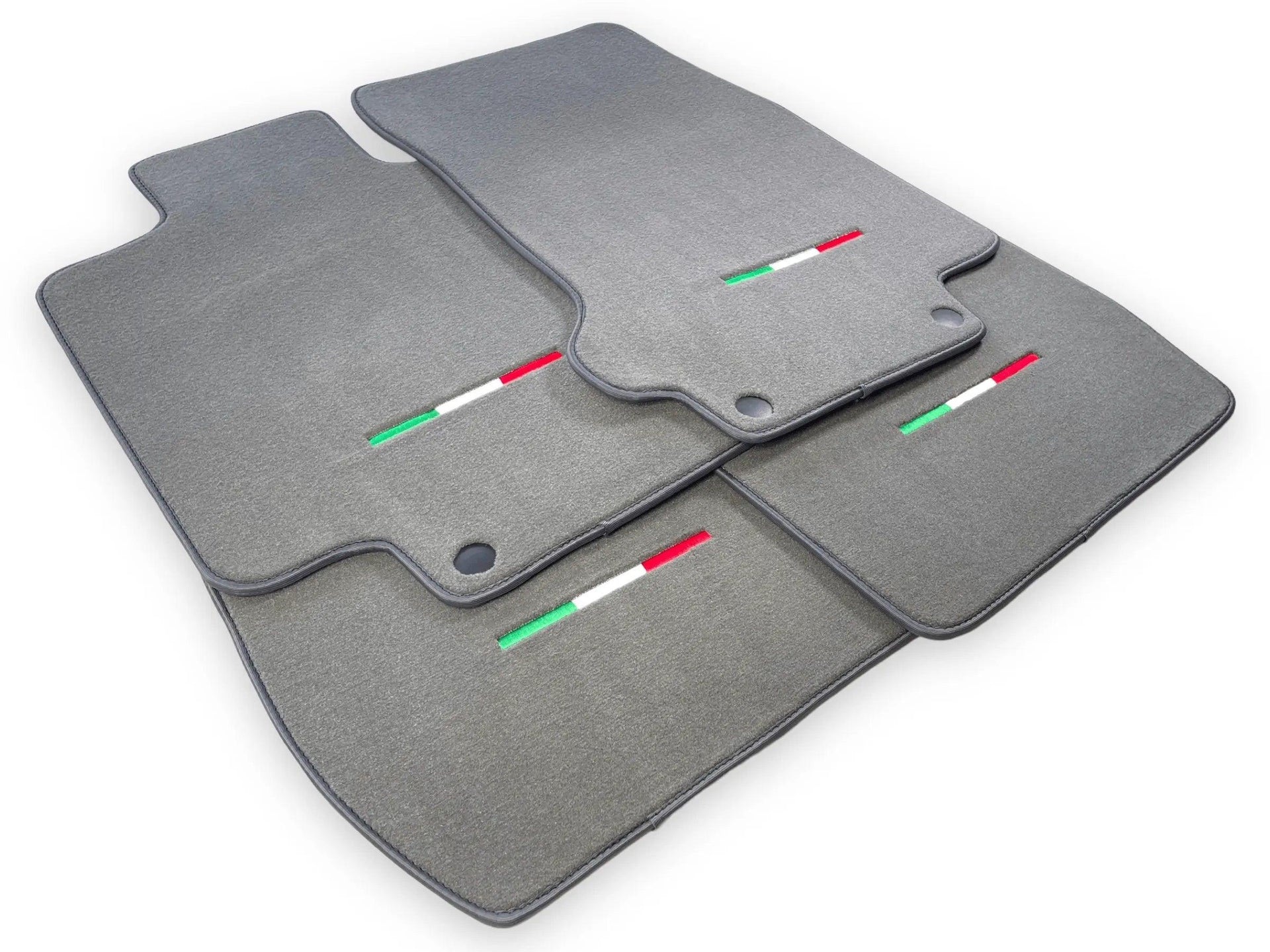 Gray Floor Mats For Maserati GranTurismo MC (2009-2010) IT Edition - AutoWin