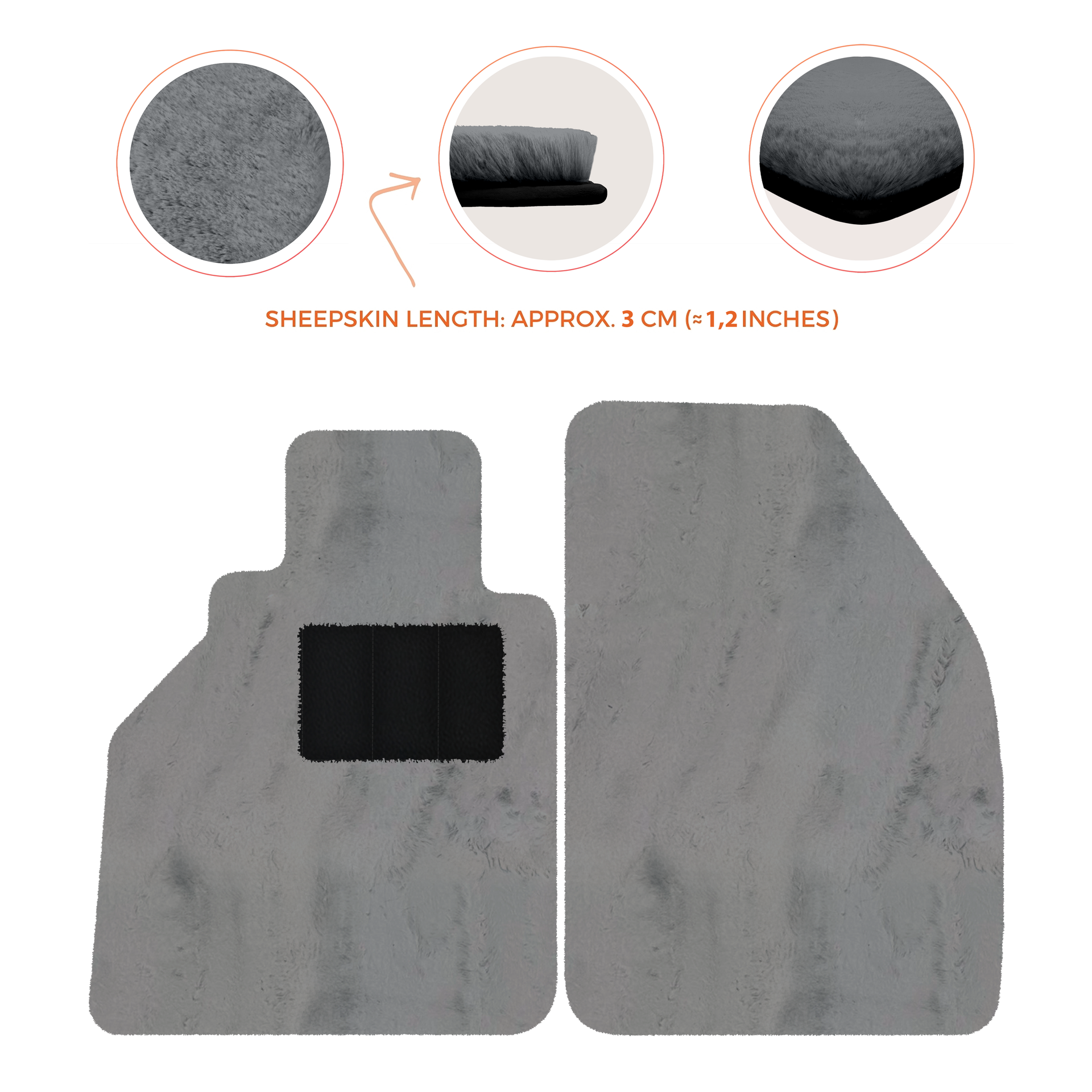 Dark Blue Floor Mats for Porsche 986 Boxster (1996-2004) - AutoWin