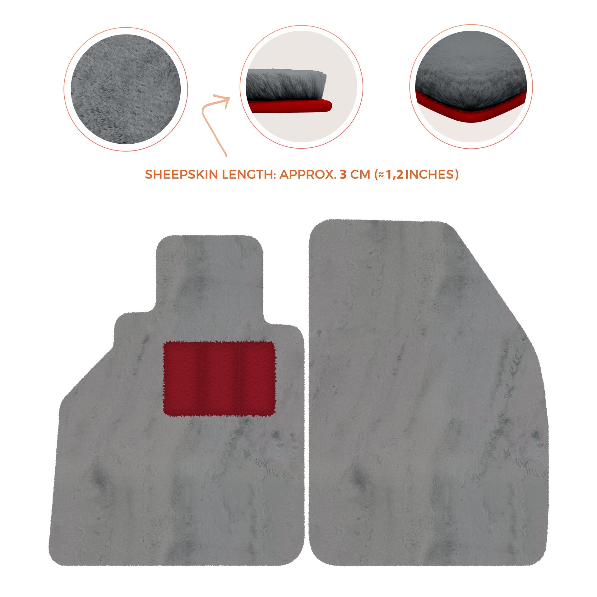 Dark Blue Floor Mats for Porsche 986 Boxster (1996-2004) - AutoWin