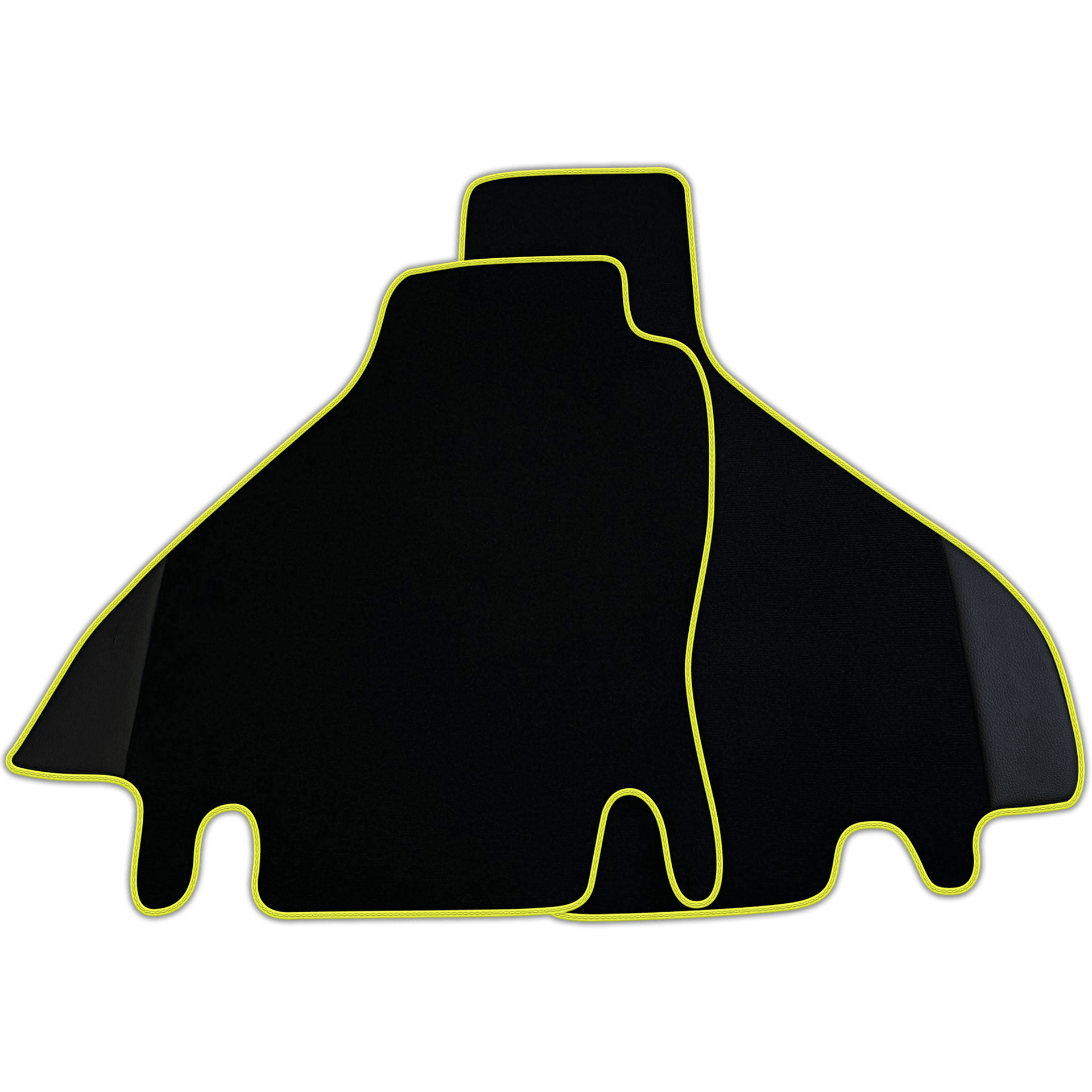 Custom Floor Mats for Ferrari Testarossa (1984–1996) with Leather