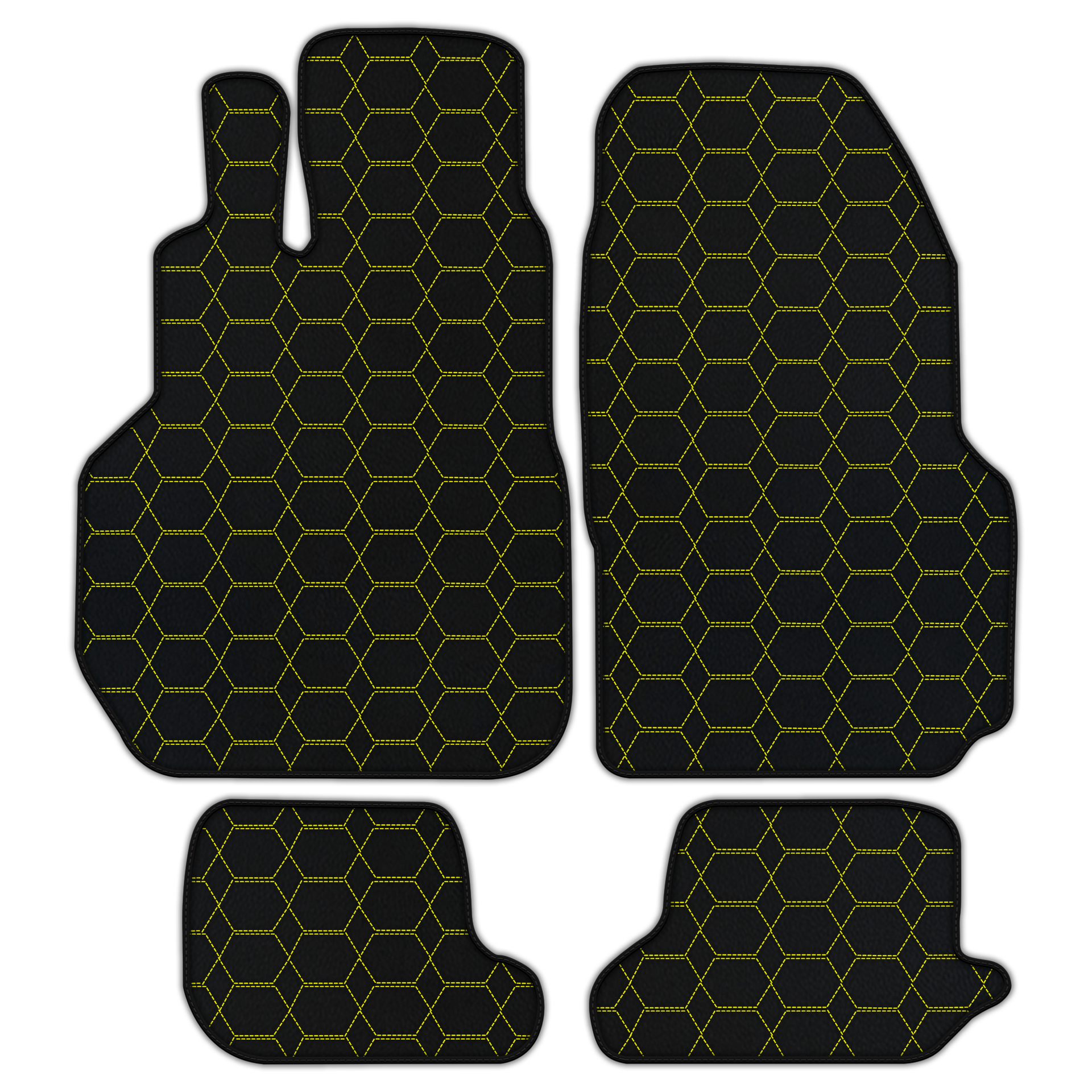 Premium Customizable Leather Floor Mats for Nissan GT-R (2009-2023)