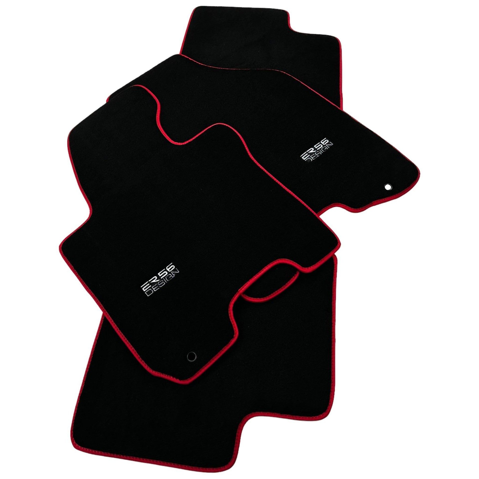 Black Floor Mats For Kia Sportage (2004-2010) ER56 Design - AutoWin