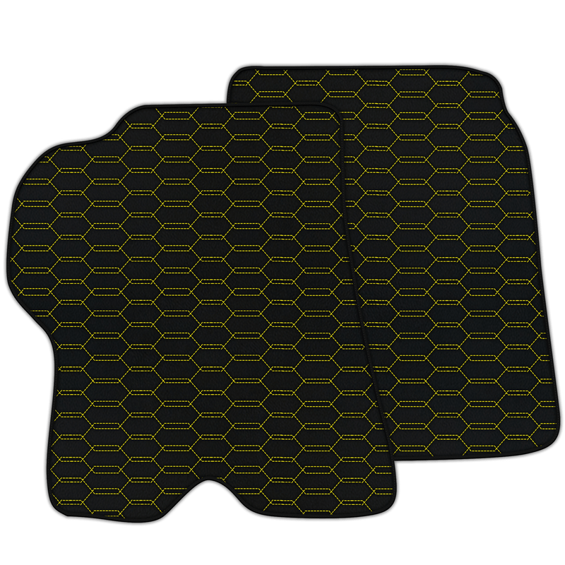 Customizable Interlaced Hex Pattern Floor Mats for Ferrari California (2008-2014)
