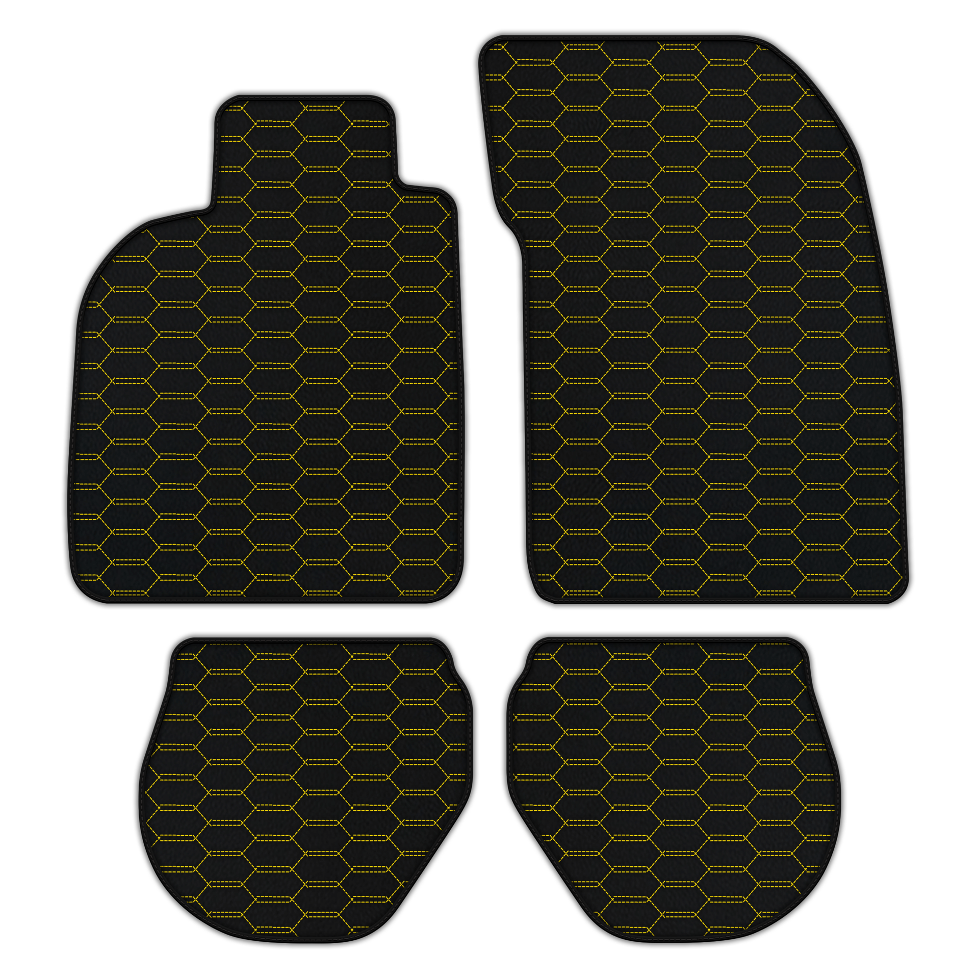 Customizable Leather Floor Mats for Porsche 911 - 993 (1994-1998)