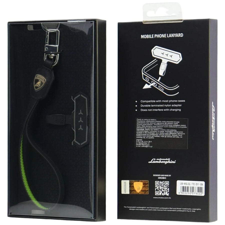 Lamborghini D1 Universal Leather Phone Hand Strap