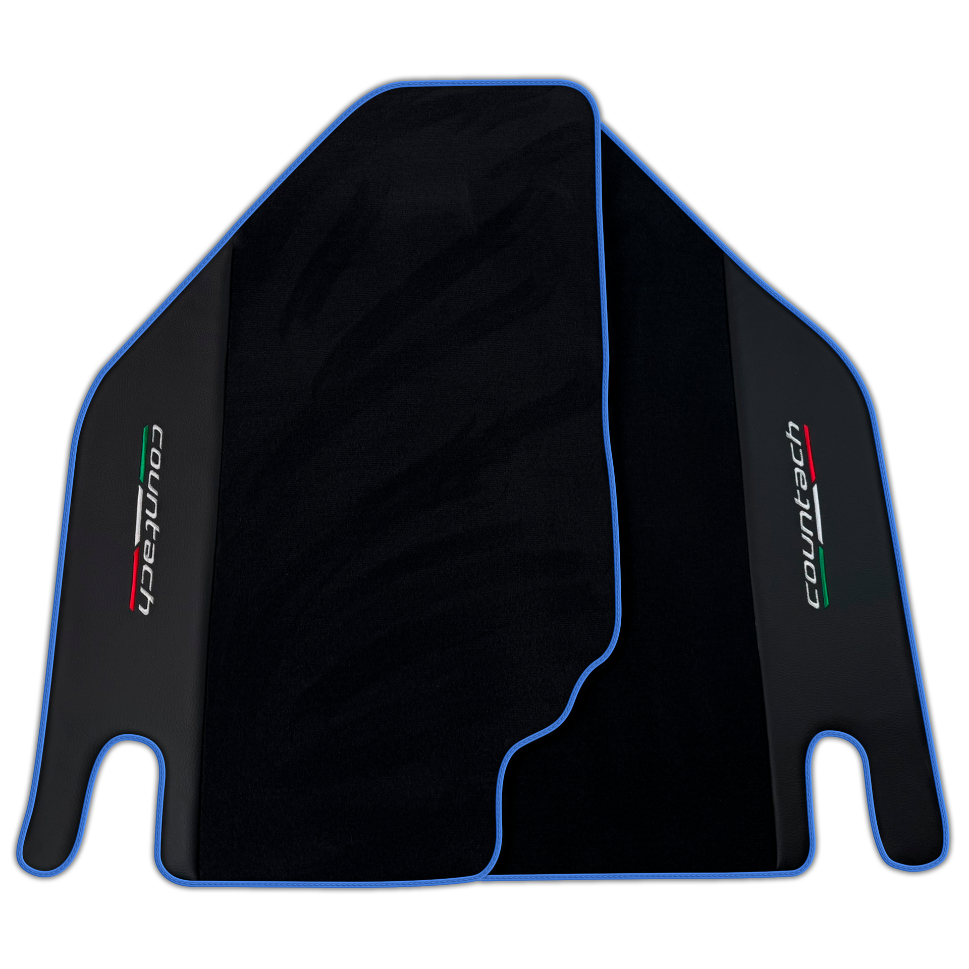 Premium Black Floor Mats for Lamborghini Countach (1974-1990)