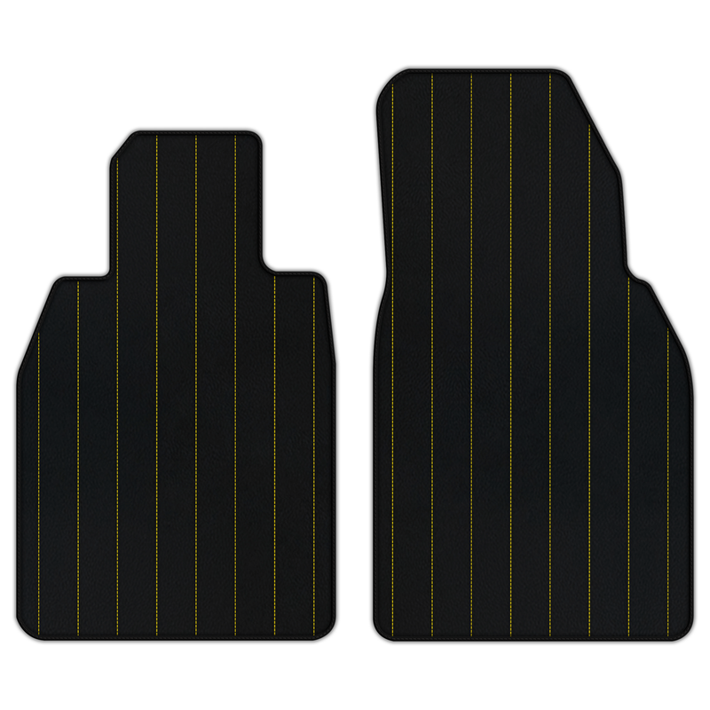 Customizable Leather Floor Mats with Line Pattern for Porsche 911 GT3 (992) 2021–2026