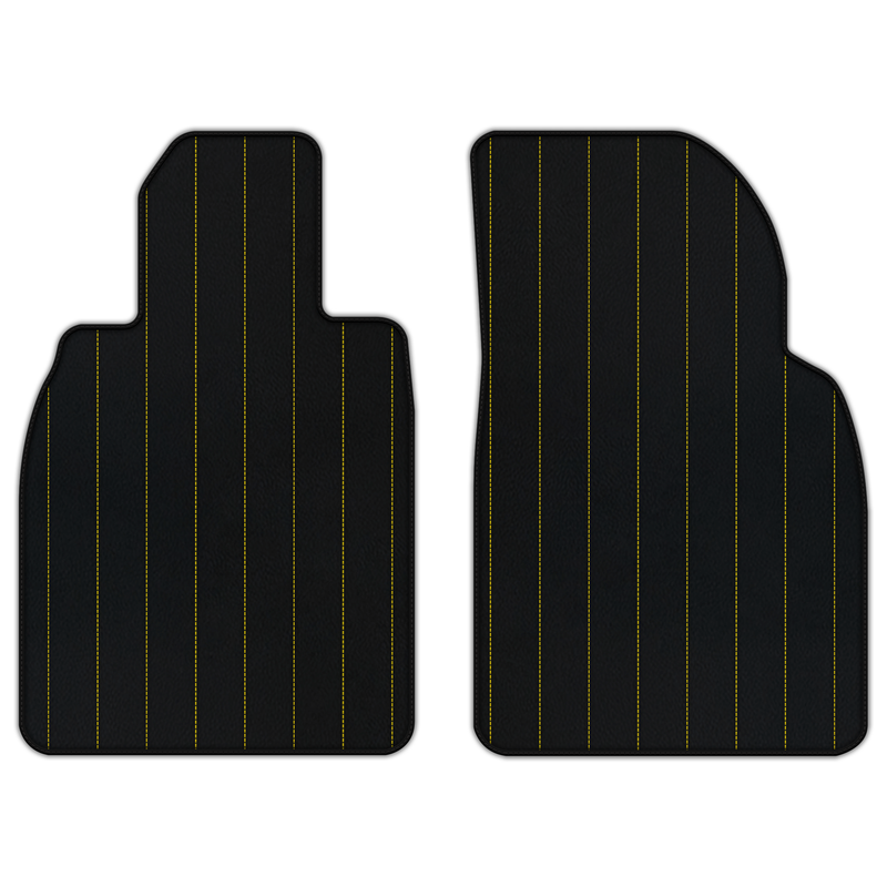 Customizable Leather Floor Mats with Line Pattern for Porsche 911 GT3 Touring (992) 2021–2026