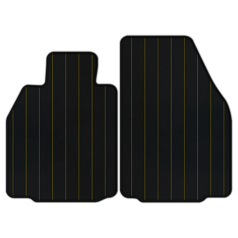 Customizable Leather Floor Mats with Line Pattern for Porsche 911 GT3 (997) 2006–2011