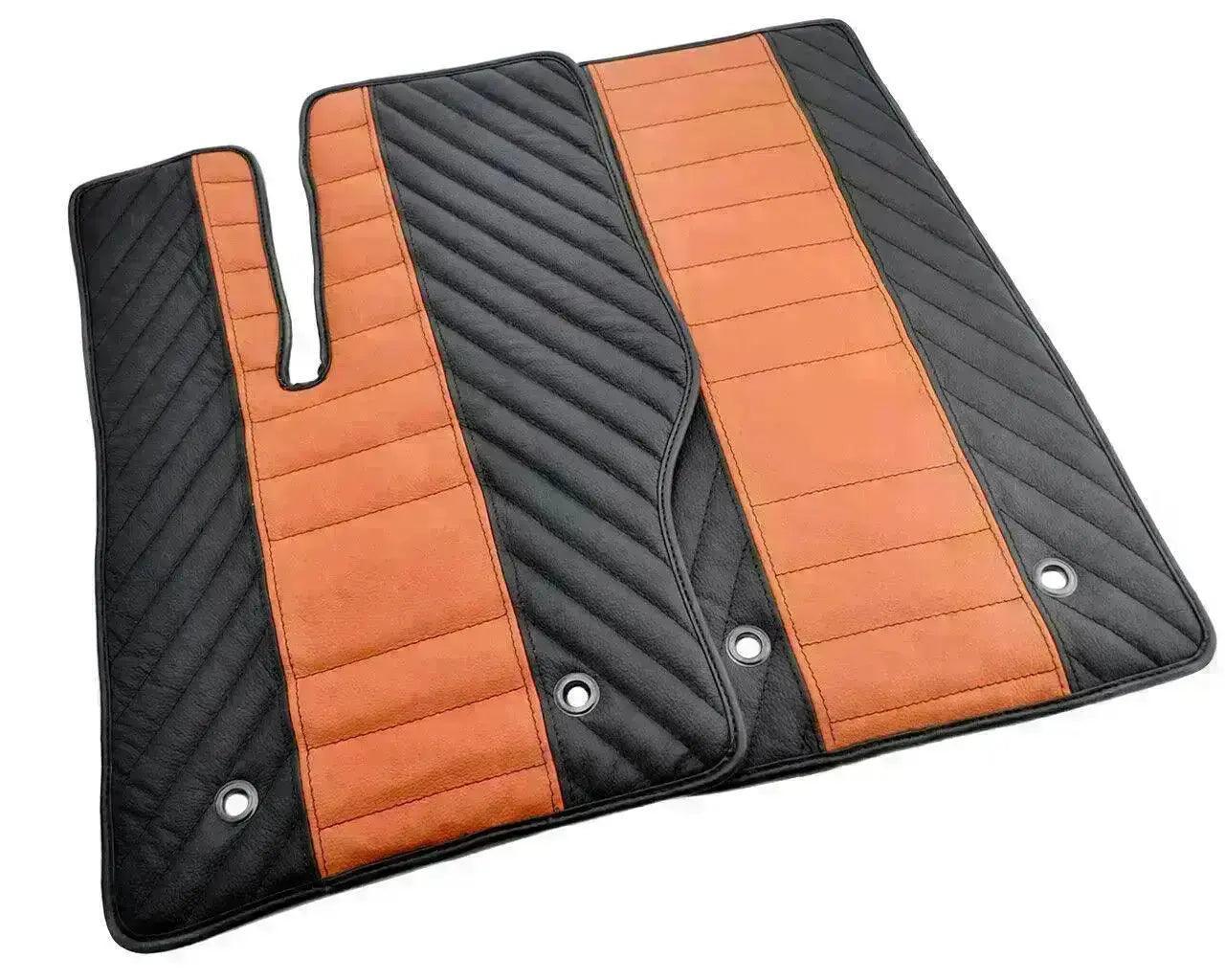 Leather Floor Mats For Land Rover Freelander (1997-2003) Automatic/Manual - AutoWin