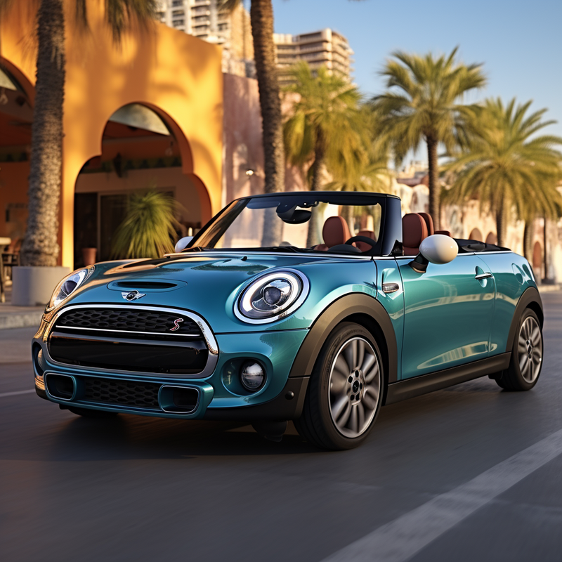 Idealne dopasowanie do Twojego Mini Cabrio F57 Cabrio (2016–2023): kolekcja dywaników podłogowych na miarę firmy Autowin