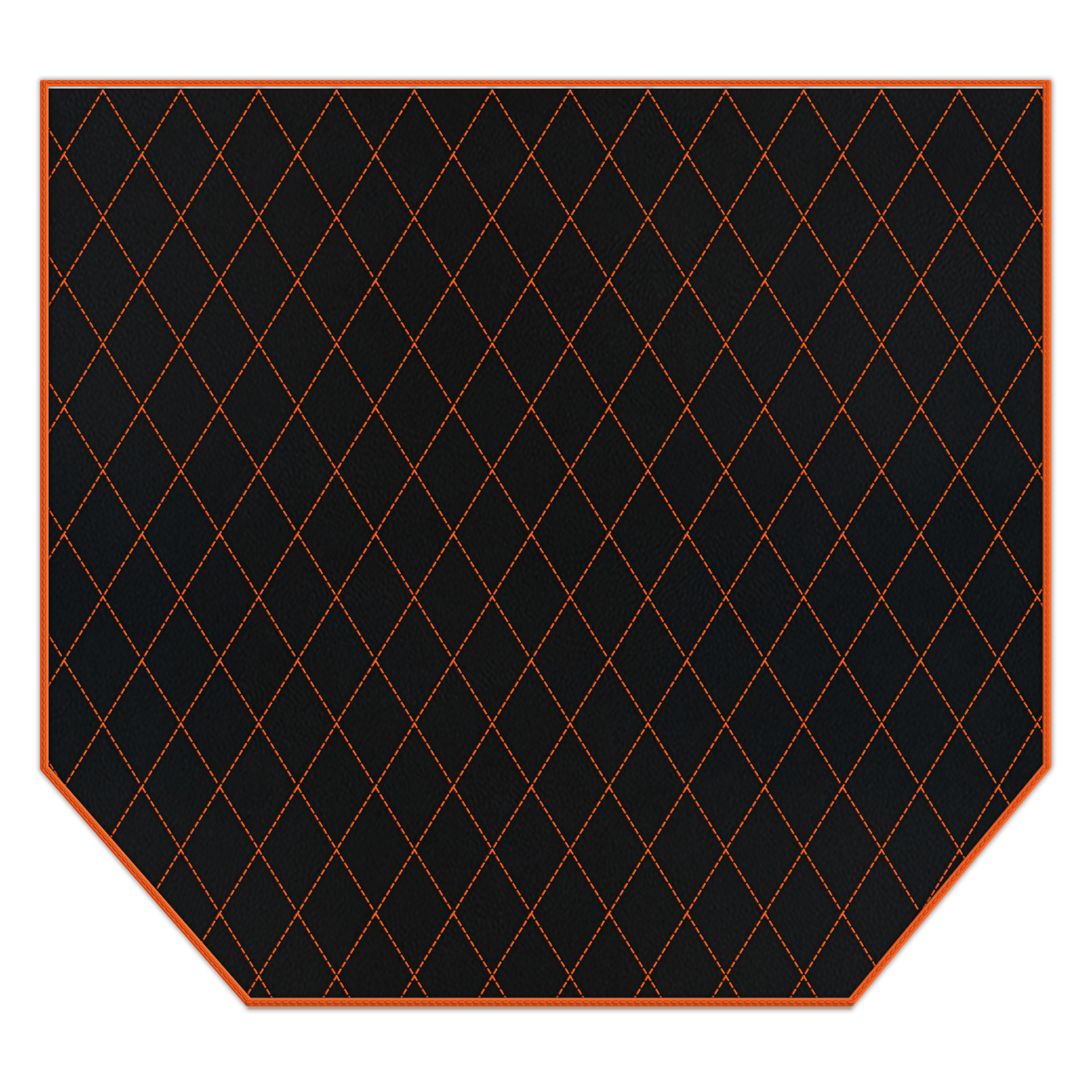 Black Floor Mats For Ferrari 360 Modena 1999-2005 With Red Alcantara Leather - AutoWin