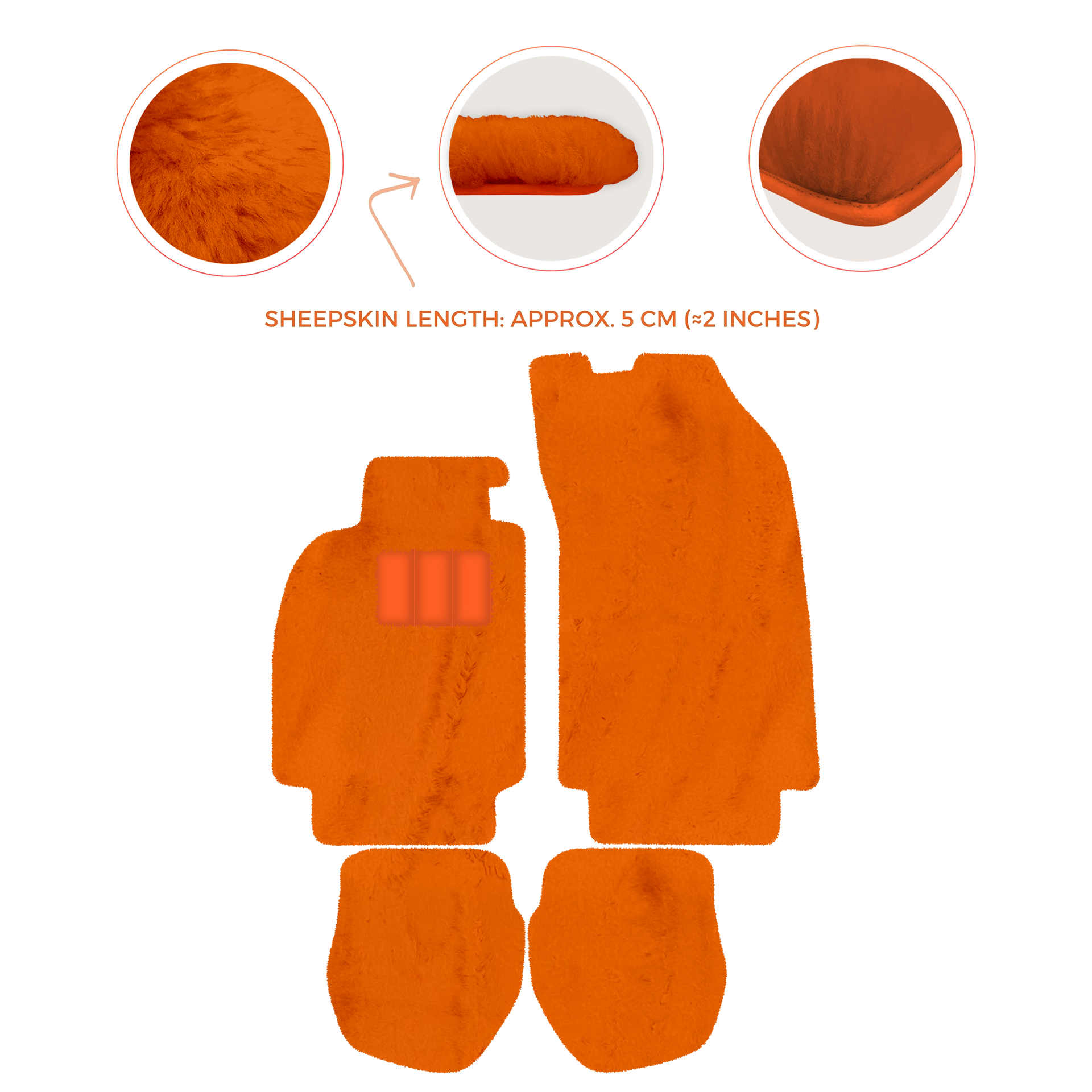 Customizable Leather Floor Mats with Hex Pattern for Porsche 964 (1989-1994) - AutoWin