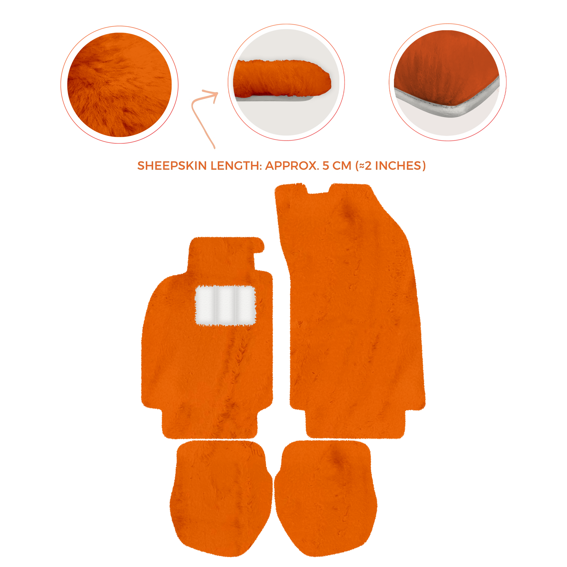 Customizable Leather Floor Mats with Hex Pattern for Porsche 964 (1989-1994) - AutoWin