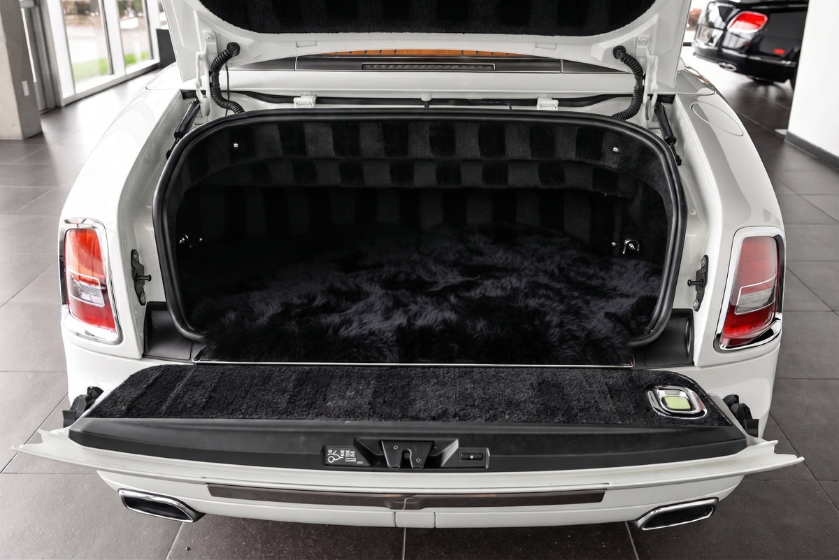 Dark Gray Sheepskin Floor Mats For Rolls Royce Phantom Drophead Coupe 2007–2016 Er56 Design Brand