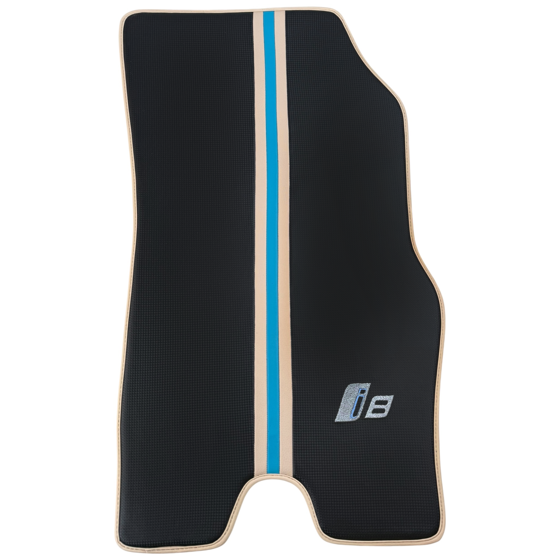 Customizable Leather Floor Mats with Raptor Hex Pattern for BMW i8 Series l12 I15 - AutoWin
