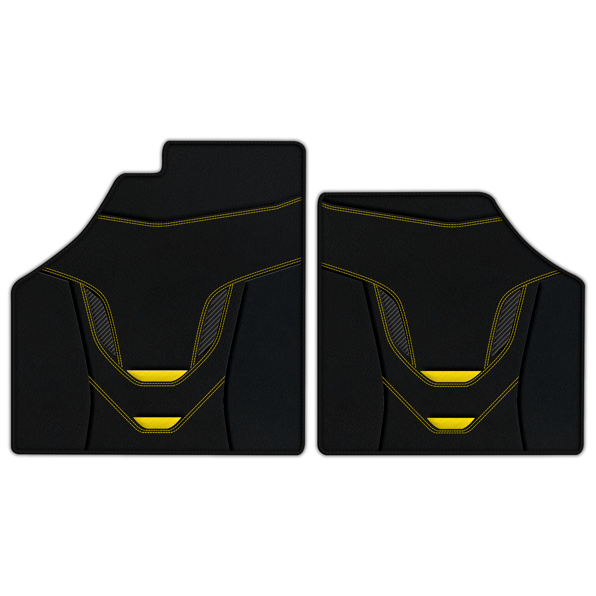 Customizable Leather Floor Mats for Ferrari Enzo 2002-2004 - AW38