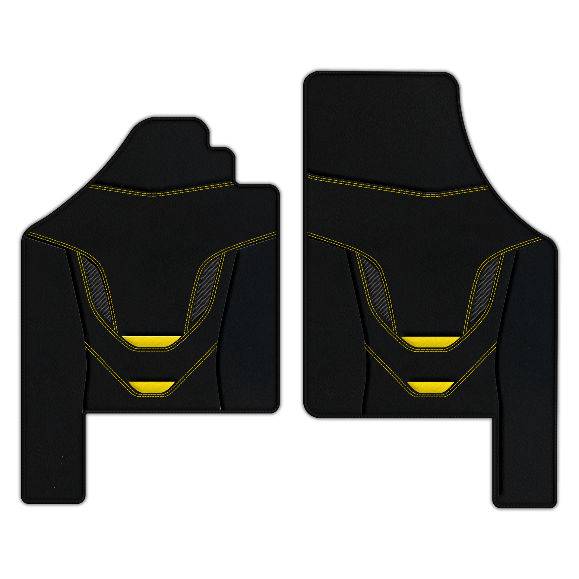 Customizable Leather Floor Mats for Lamborghini Murcielago 2001-2010