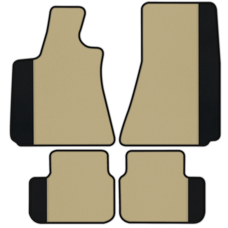 Customizable Floor Mats From Carpet With Leather for Maserati MC Stradale (2011-2015)